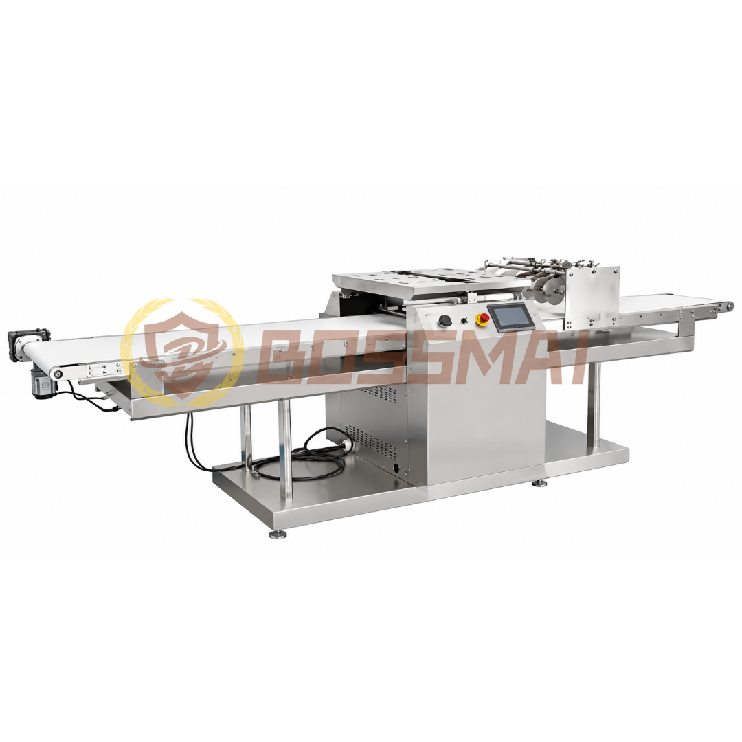 Estampadora con Estación de Corte y Set Adicional de Molde – Bossmai BM-600 F