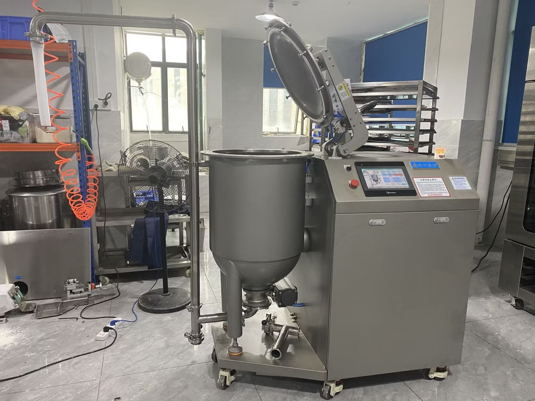 Mezclador de Aire para Pastelería Industrial NH502 – 130L para Batidos