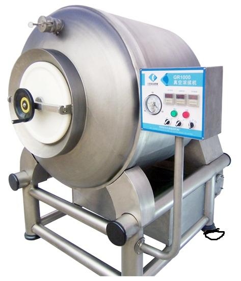 Bombo de Masaje al Vacío GR-1000 – Capacidad 500 kg/ciclo – Nivel de vacío -0.085 Mpa – 380V – 3.3 k