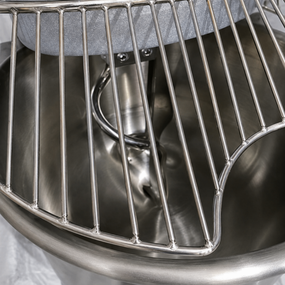 Amasadora Espiral Industrial Compacta para 3,5 kg de Harina | Cuba de 10 L para Panaderías y Pizzerí
