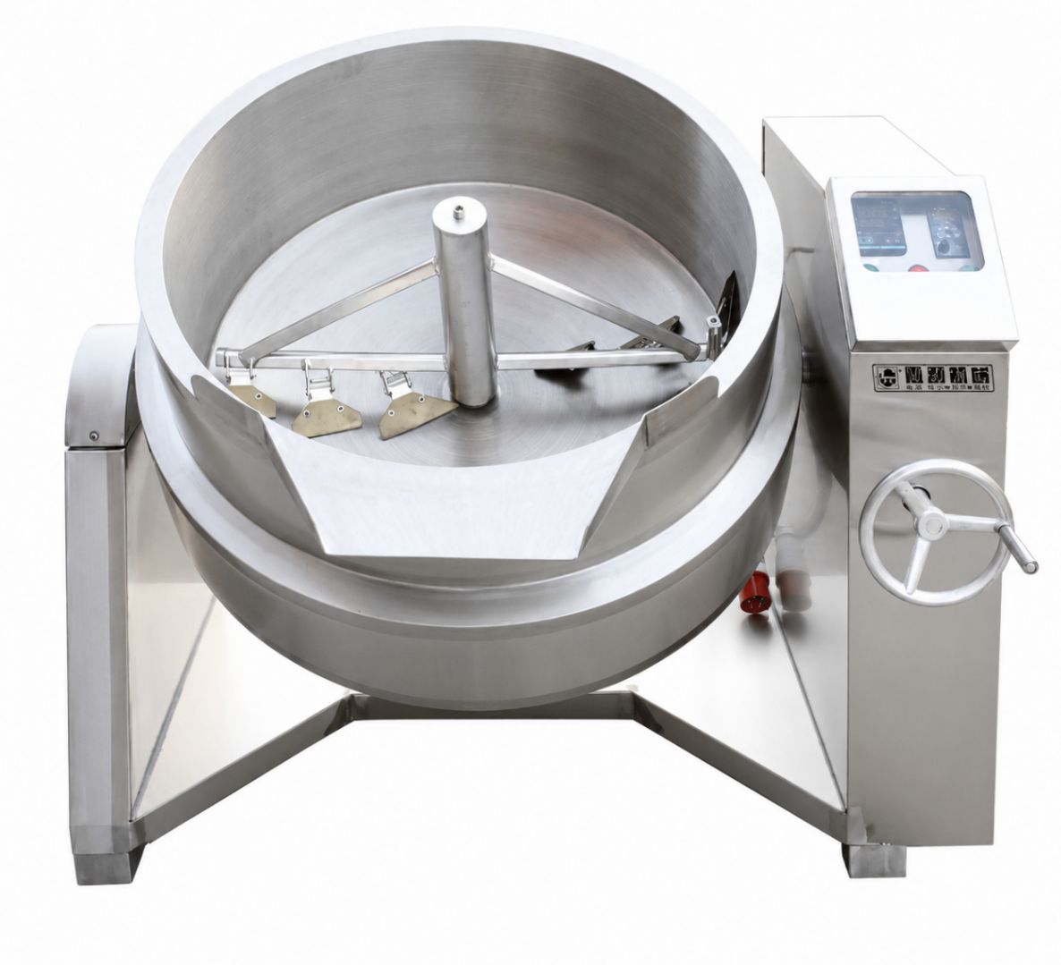 Sarten Volcable 200 Lts Electrica Vuelco Manual Mixer - BASICO