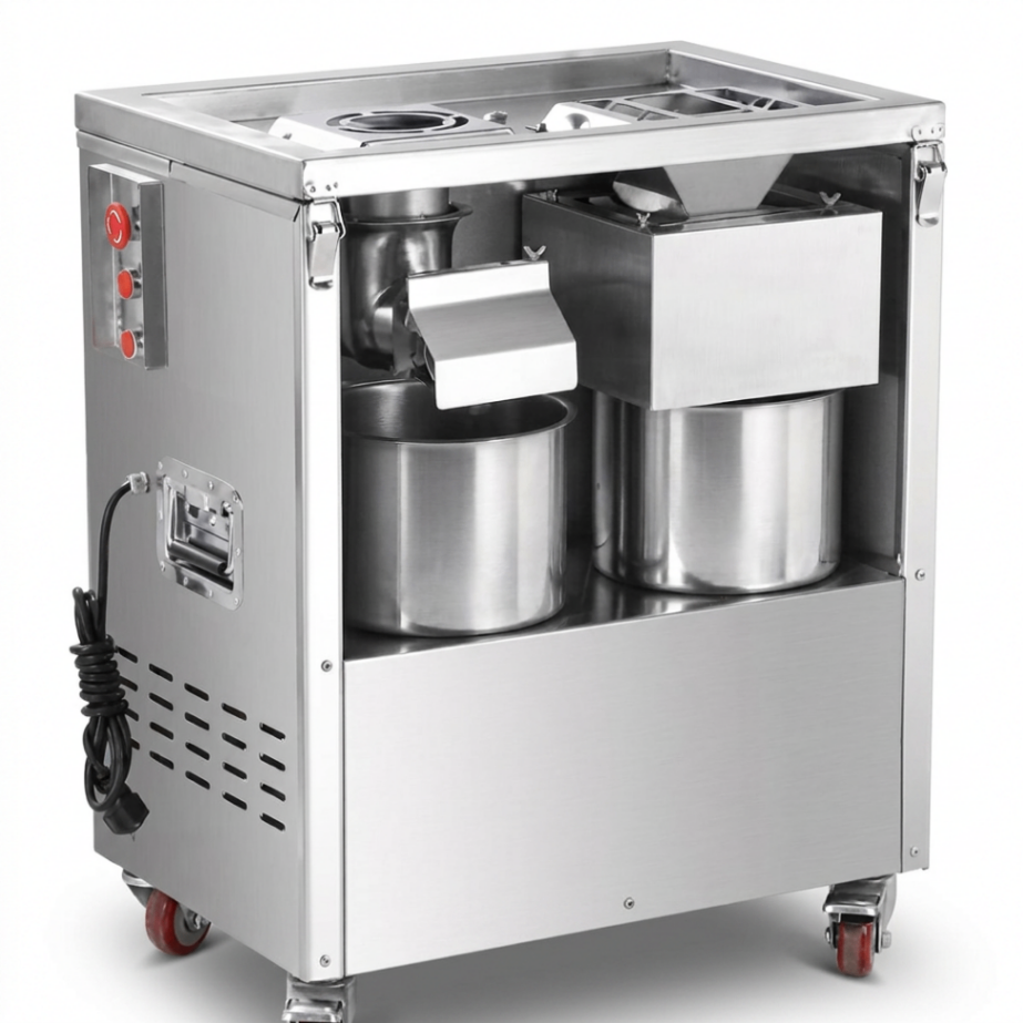 Máquina Combinada Cortadora y Picadora de Carne con Doble Desmontaje y Máxima Capacidad ST-3A-SY32