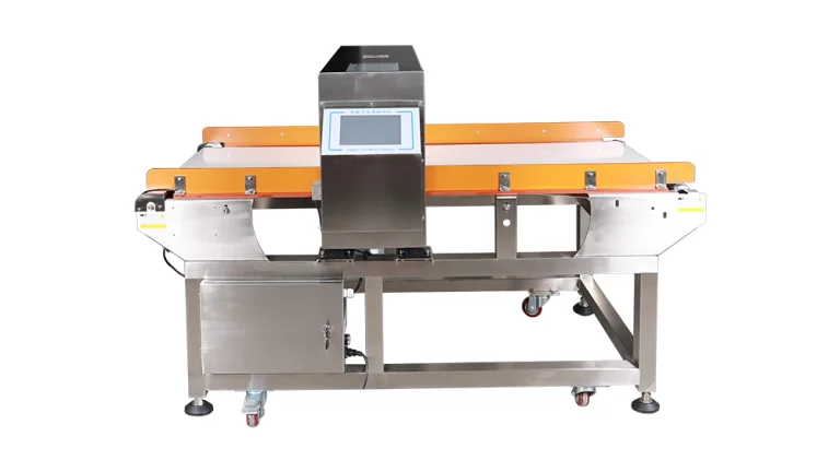 Detector de Metales Industrial con Cinta Transportadora 15 kg | Pantalla Táctil NG-706-3010