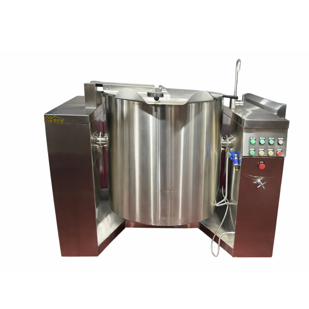 Marmita Industrial con Agitador CZC-13F-200 – 200L – Cocción por Inducción