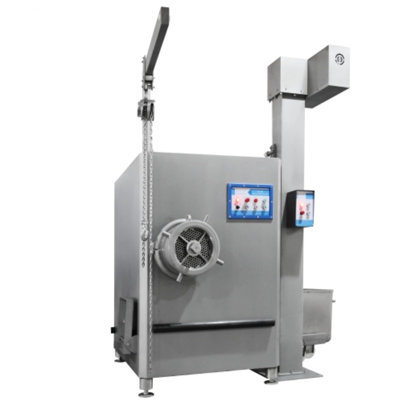 Picadora de Carne Fresca JR-200 – Producción 3-5 T/h – Diámetro de corte Ø200mm – 380V – 37 kW