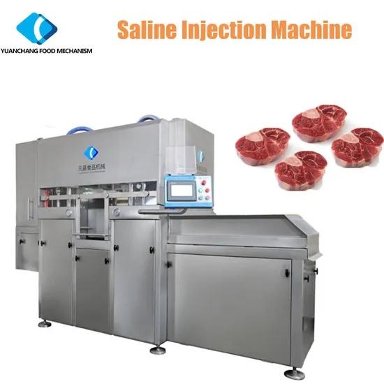 Inyectora de Salmuera ZSJ-360 – 360 Agujas – Producción 3-6 T/h – Tanque 500L – 380V – 21 kW