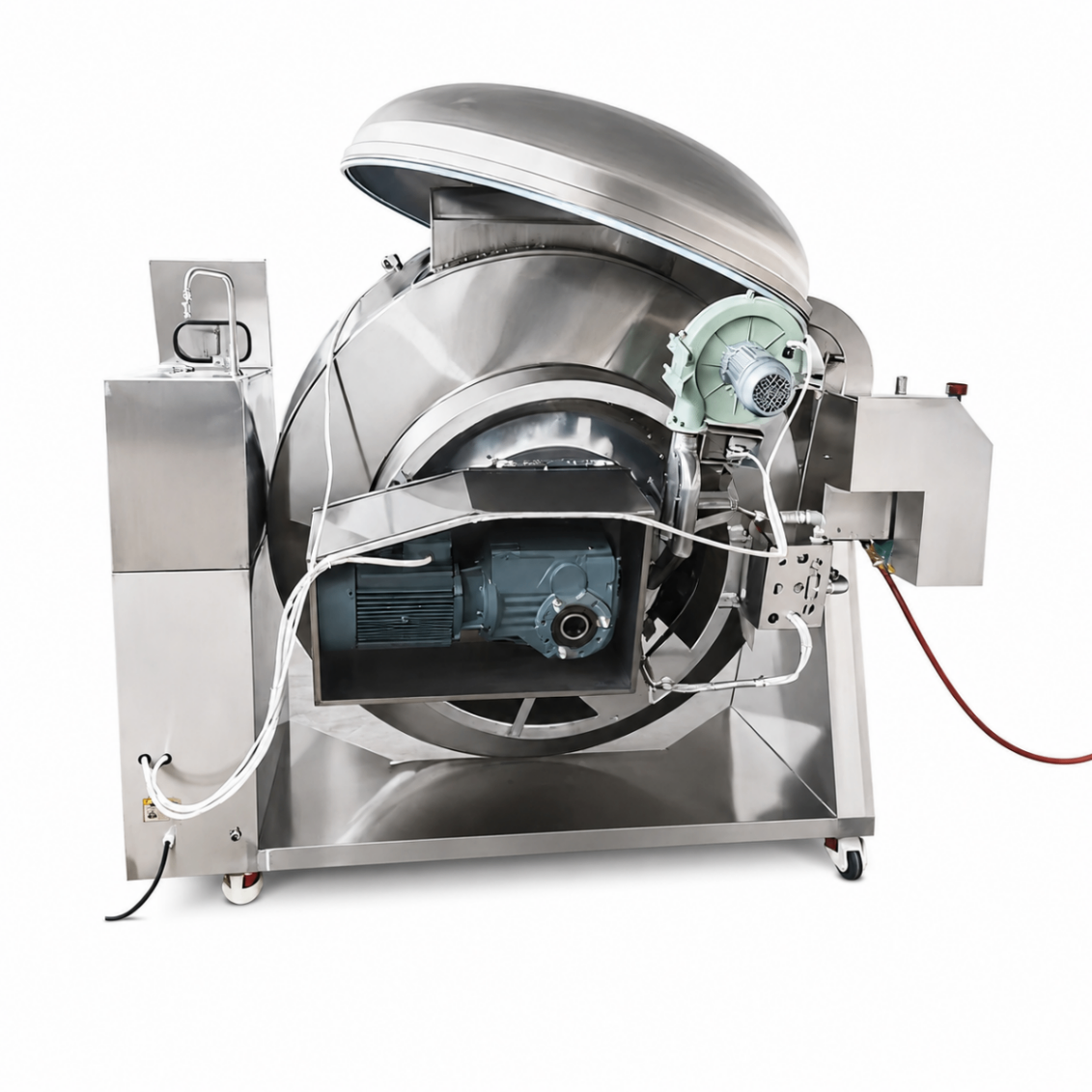 Sarten Volcable 600 Lts a Gas Directa Vuelco Electrico Mixer - FULL