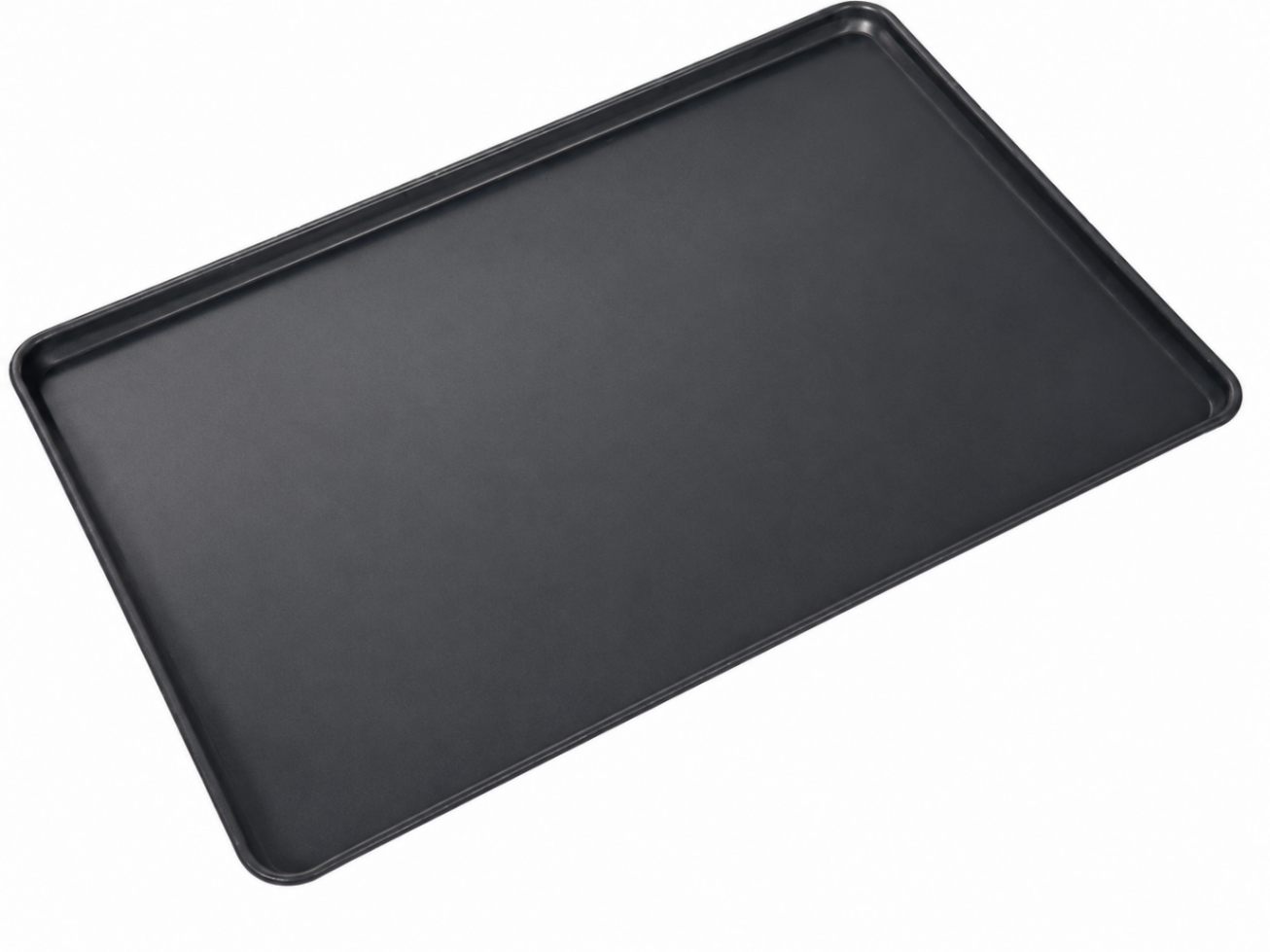 Bandeja Plana de Aluminio 600×400×20 mm para Panadería | Teflón y Borde Reforzado TS1044