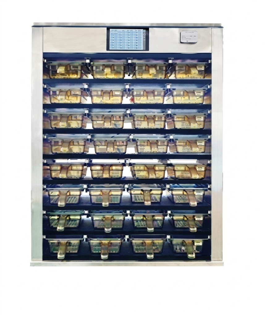 Gabinete para mantener comida caliente PRO PHU 8x4 WEHT-5006C2 – 8 Capas (Doble cara) – 380-415V