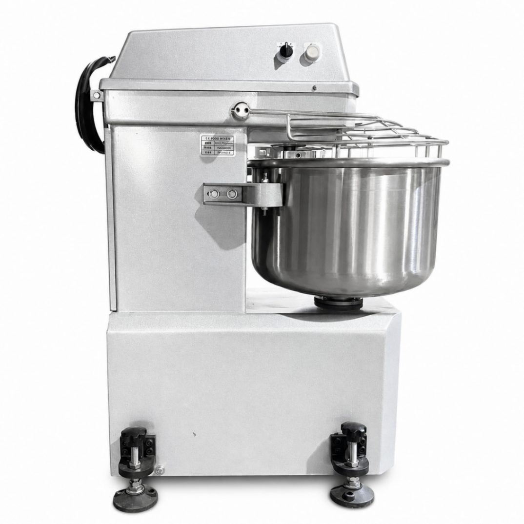 Amasadora Espiral Industrial 120kg de Masa para Panadería | 75kg de Harina y Cuba de 150L S1-75M