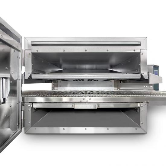 Horno Conveyor Eléctrico Industrial de 18″ para Pizza | Aire Caliente y Cinta de Piedra PZE-18ET