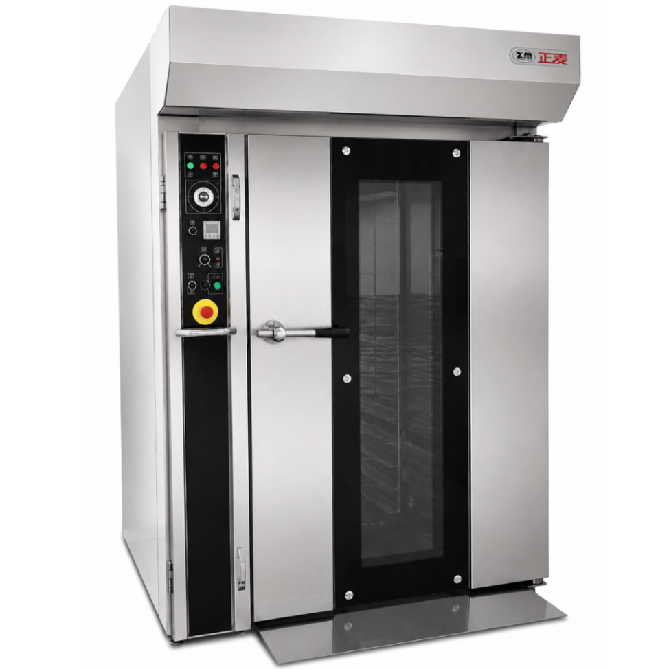 Horno Rotativo a Gas ZMZ-12M – Panel Control Manual – 12 Bandejas – 380V – 2.2 kW