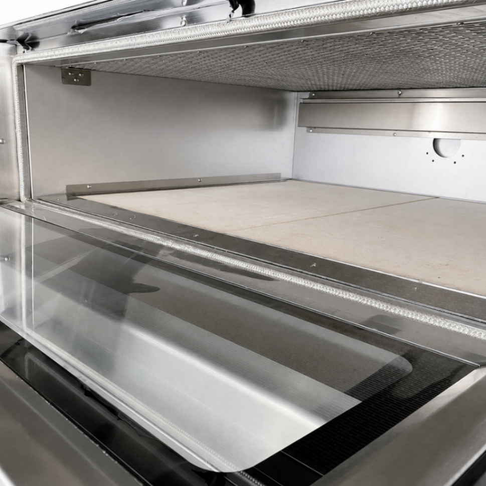 Horno a Gas de Piso 1 Cámara 2 Bandejas 400×600mm S-102G - ESTÁNDAR