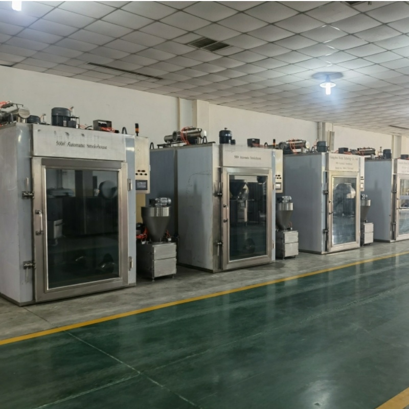 Horno Ahumador Industrial ZXL-250 – Capacidad 250 kg/ciclo – Incluye 2 carros y generadores – 380V –