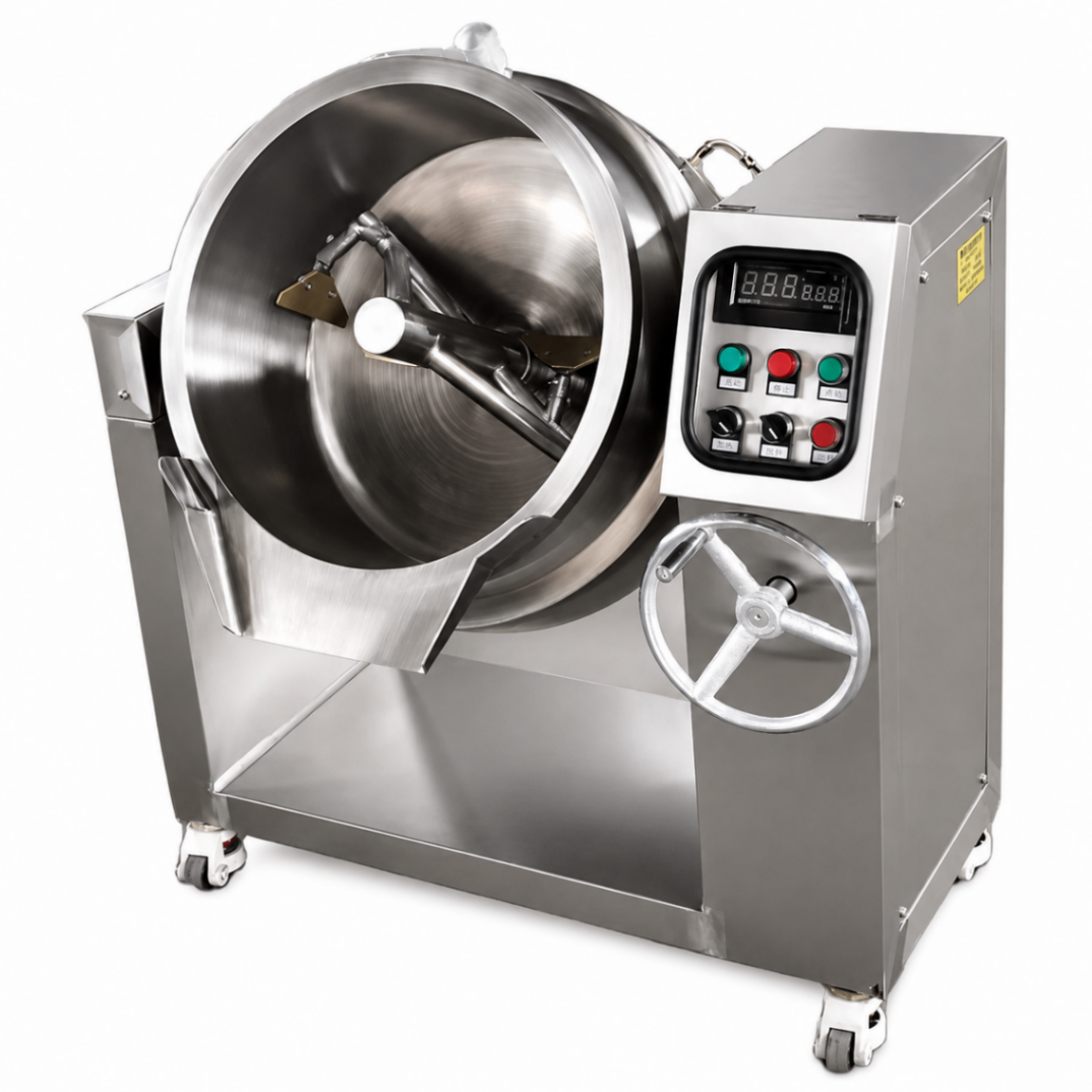 Sarten Volcable 200 Lts Electrica Vuelco Manual Mixer - FULL