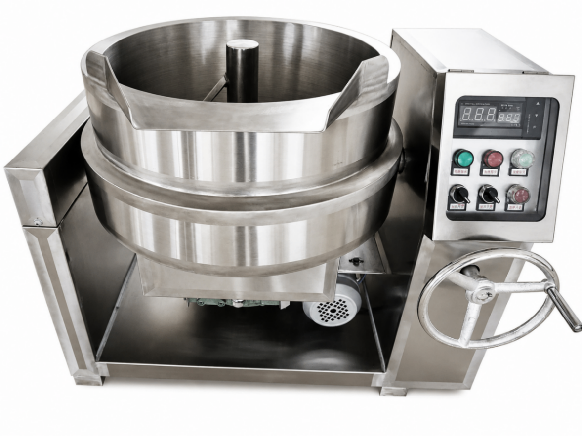 Sarten Volcable 200 Lts Electrica Vuelco Manual Mixer - FULL