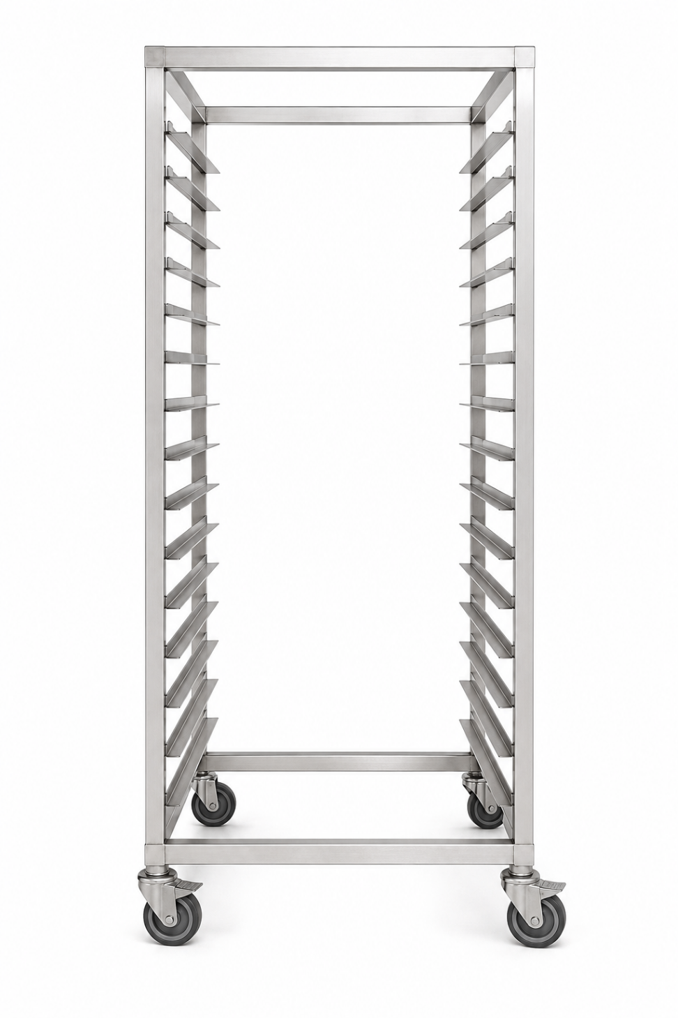 Carro Portabandejas de 16 Niveles para Panadería | Acero Inoxidable 304 TS62212012