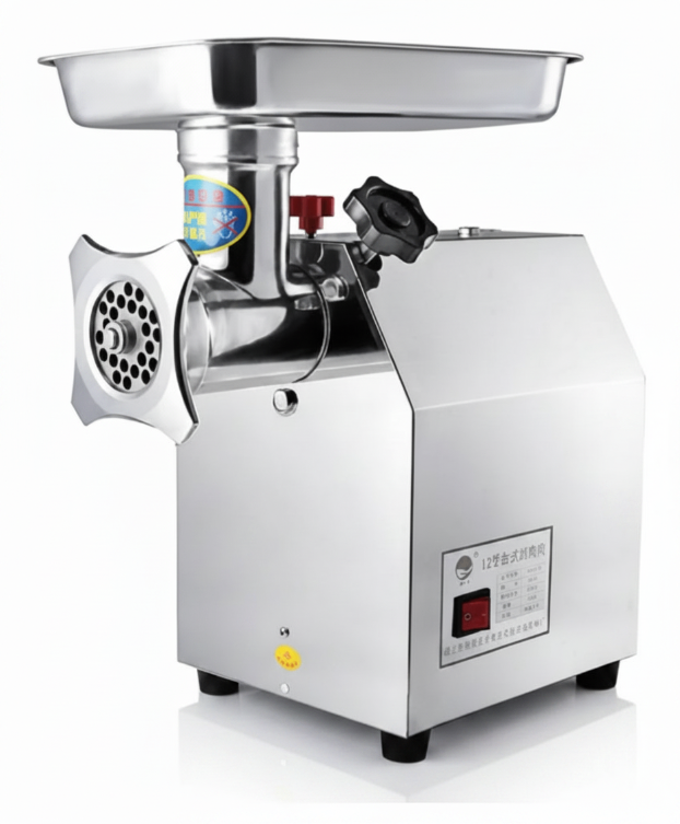 Picadora de Carne Comercial 150 kg/h para Carnicerías | Sobremesa Alta Potencia BL-3-12