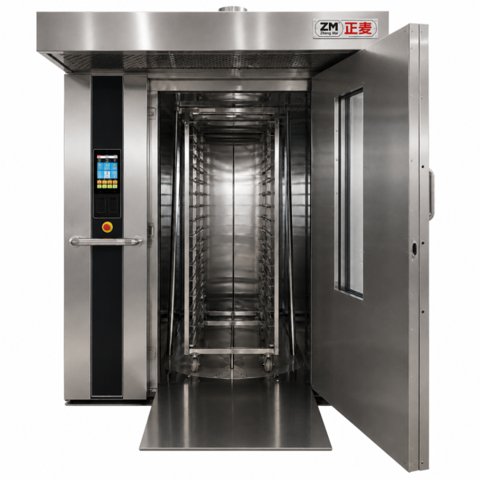 Horno Rotativo a Gas ZMZD-64M – 64 Bandejas – Panel Digital