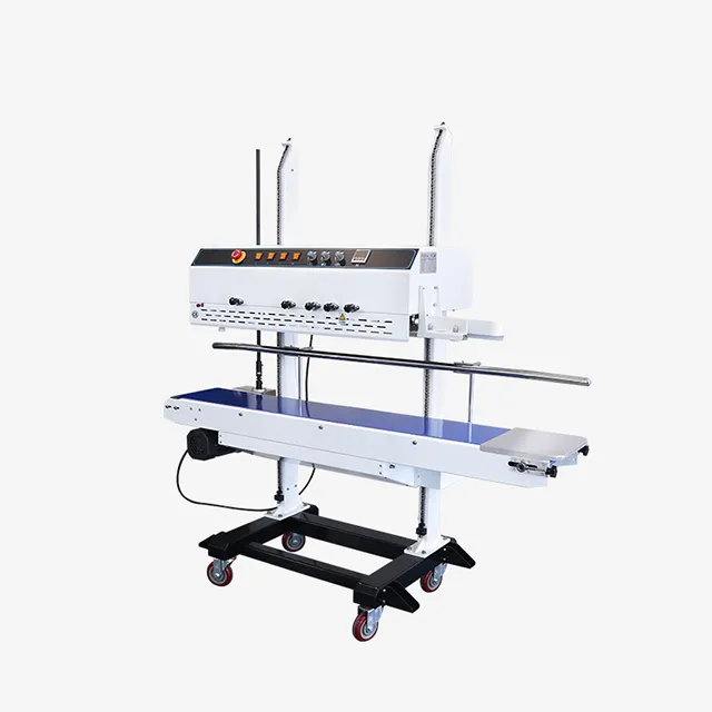 Selladora de Banda Continua Industrial 0-10 m/min para Packaging  | Acero Inoxidable 201 FRM-1120LD*