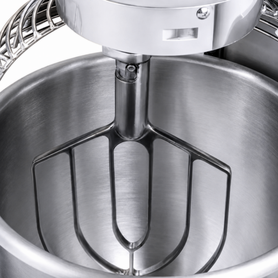Batidora Planetaria Industrial 60L con Elevación Automática de Cuba | 3 Velocidades S-60LE