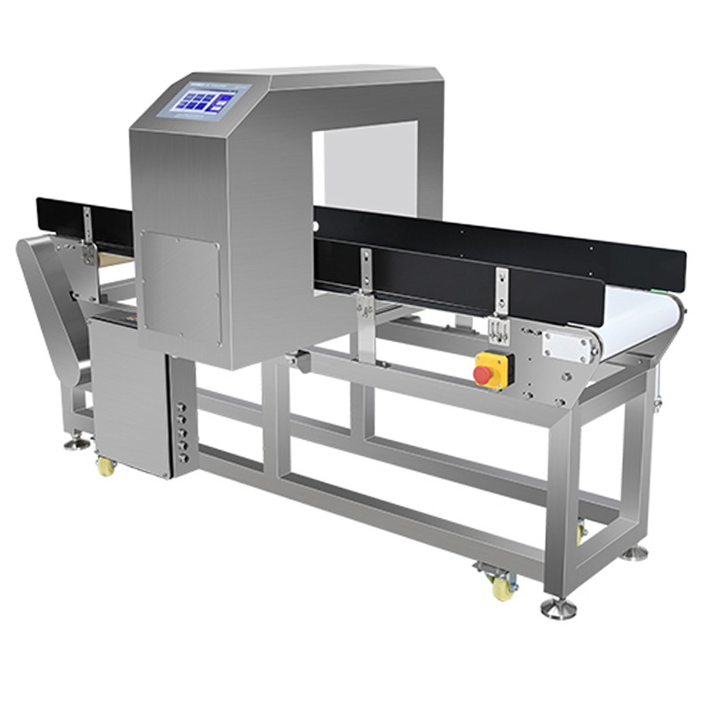 Detector de Metalesl con Cinta Transportadora para Envasado | Pantalla Táctil AEC500C-4515-FULL