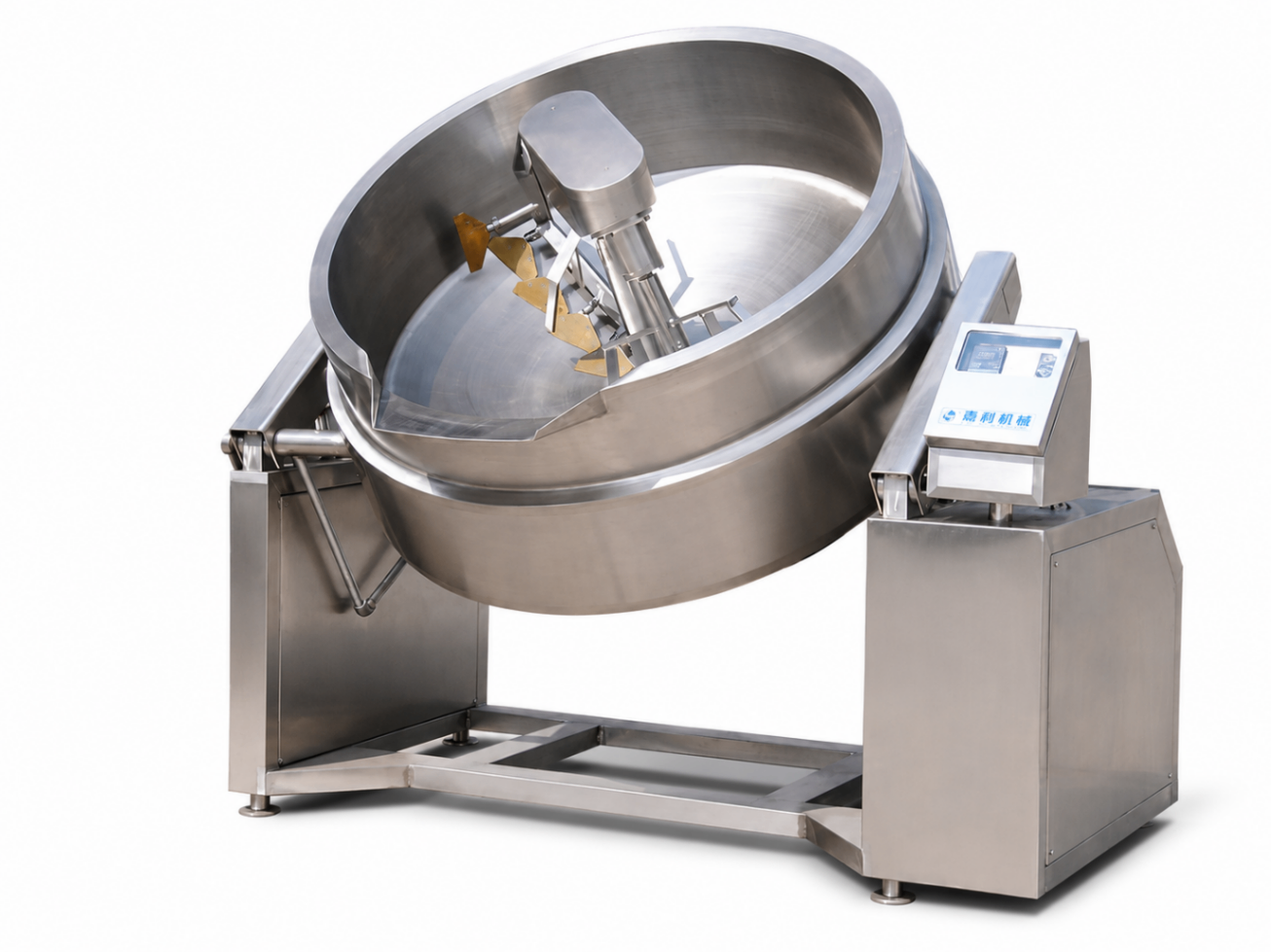 Sarten Volcable 400 Lts a Vapor Mixer - BASICO