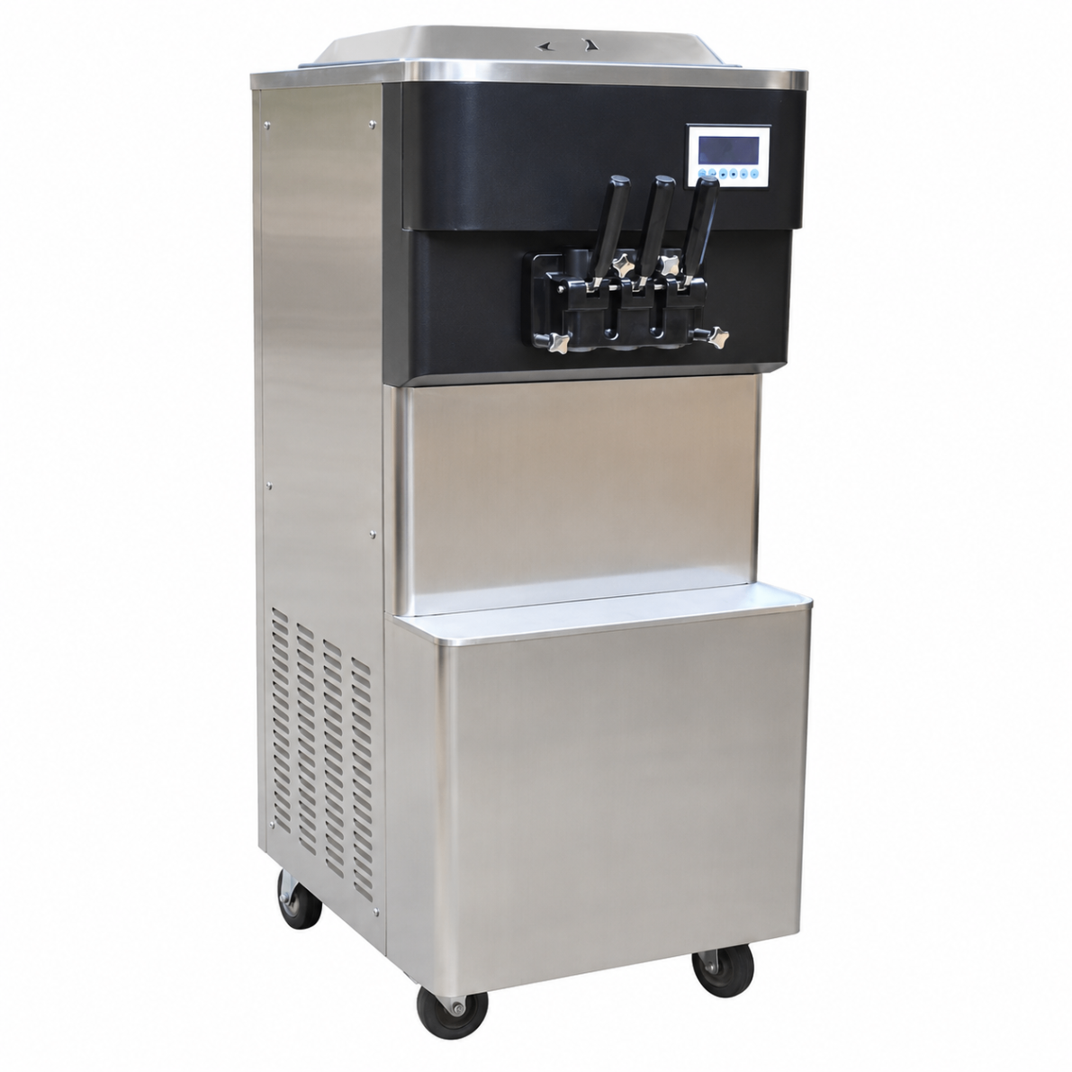 Máquina Profesional de Helado Soft y Frozen Yogurt BQ722-F FULL con Precooling y Air Pump
