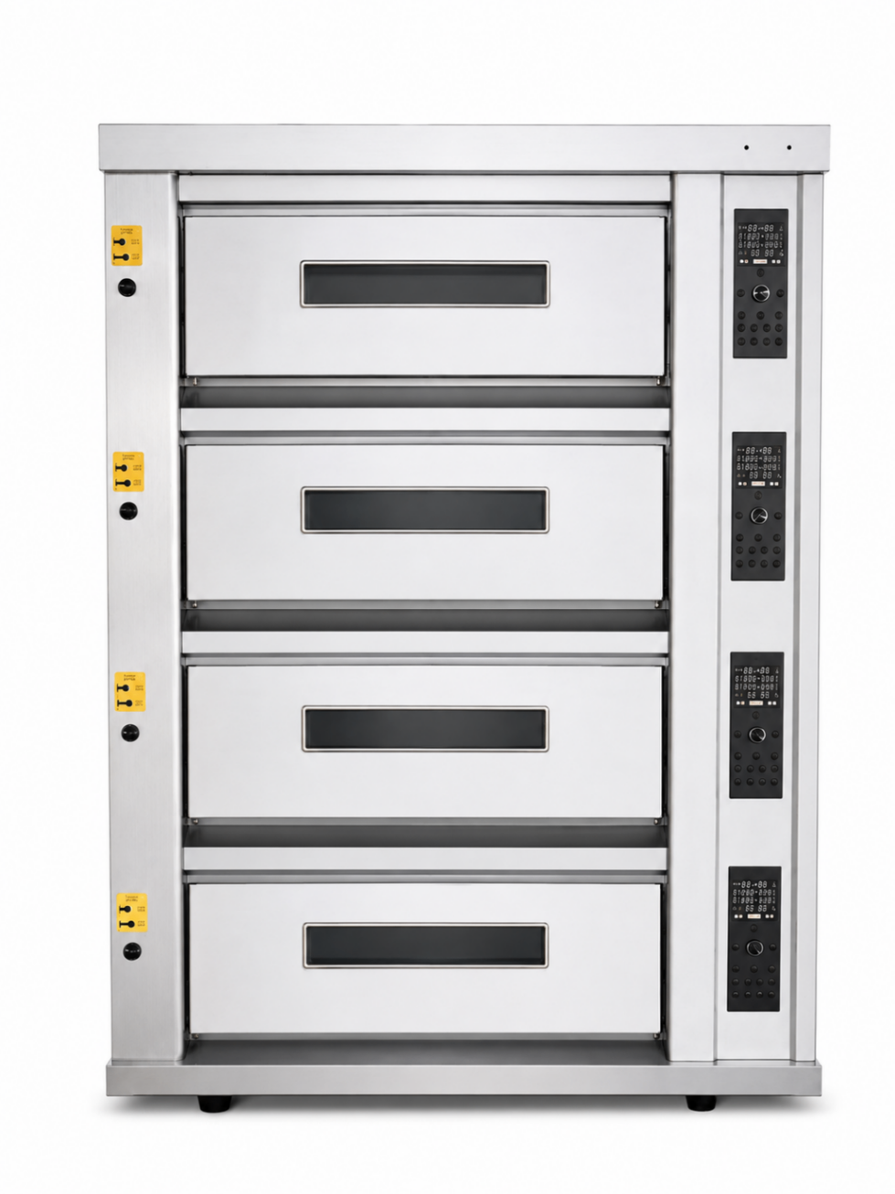 Horno Eléctrico de Piso 4 Cámaras 12 Bandejas 400×600mm S-403 - ESTÁNDAR