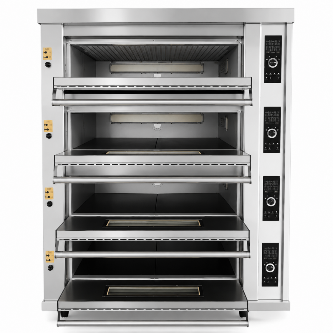 Horno Eléctrico de Piso 4 Cámaras 12 Bandejas 400×600mm S-403 - ESTÁNDAR