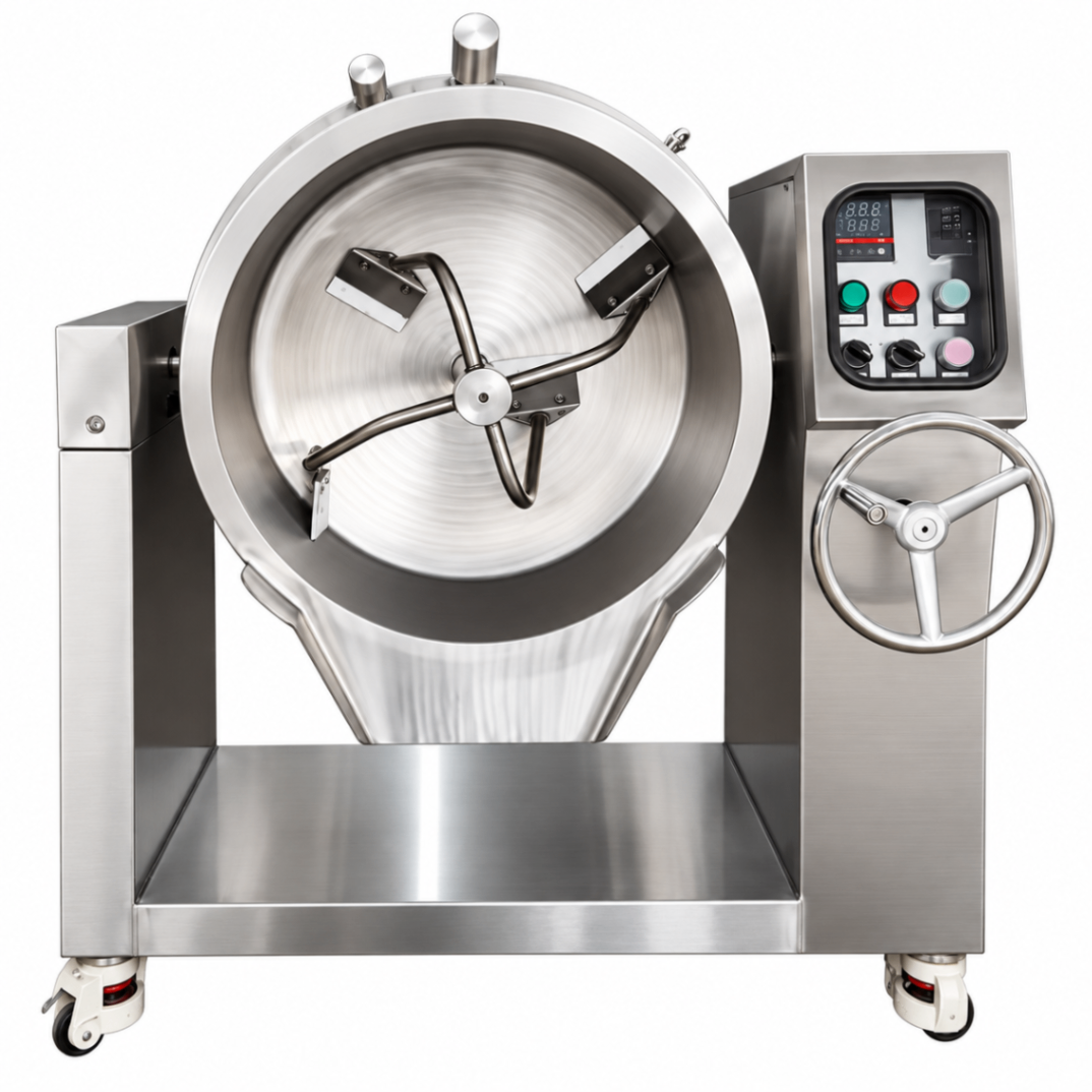 Marmita Basculante/Sartén Volcable 50L Eléctrica Vuelco Manual Mixer - BÁSICO