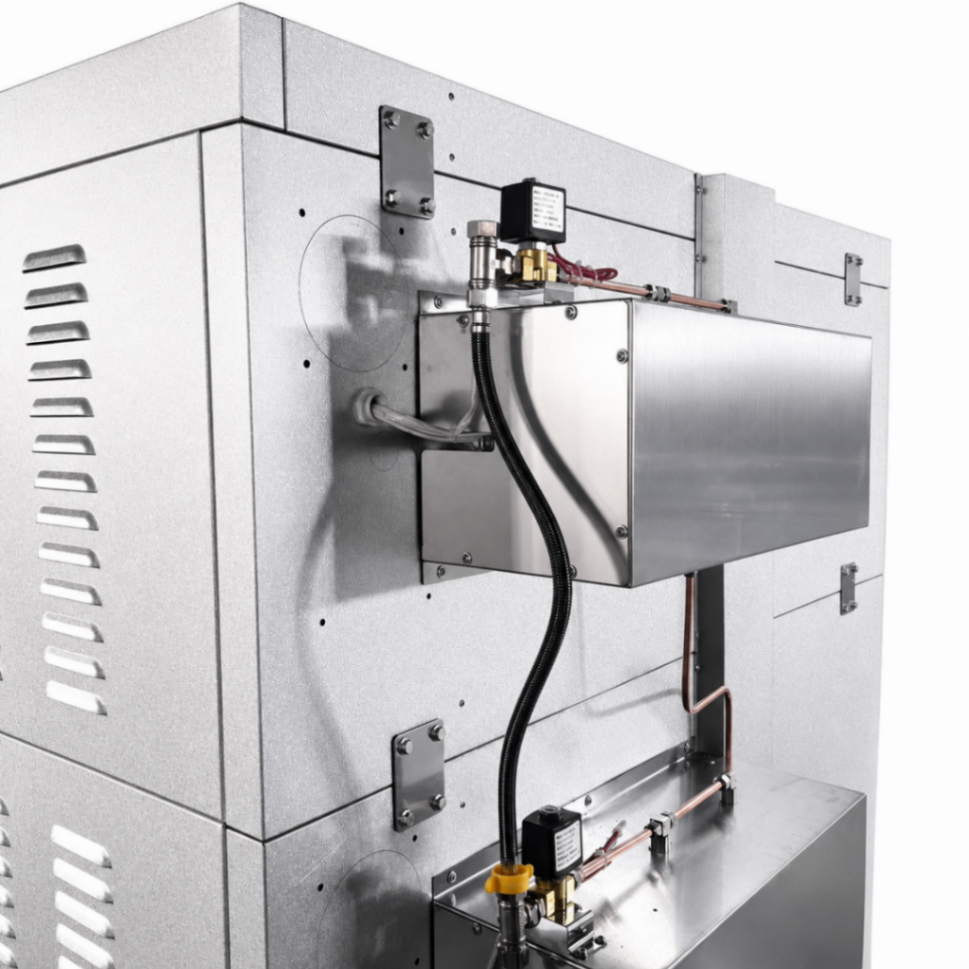 Horno a Gas de Piso 3 Cámaras 6 Bandejas 400×600mm con Vapor y Placas de Piedra S-302GF - FULL