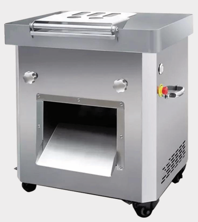 Cortadora de Carne Industrial 500-600 kg/h para Plantas Procesadoras | Desmontaje Fácil con Cuchilla