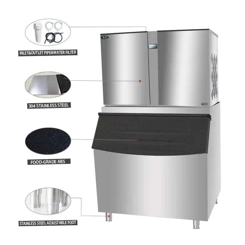 Máquina de Hielo Modular Gran Capacidad - TF-2100 - 952kg/24h.