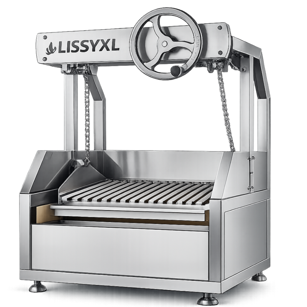 Parrilla Profesional de Carbón CH-700 – Parrilla en V – Acero Inoxidable 304