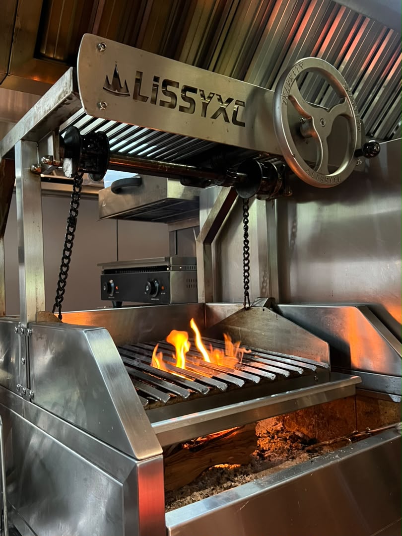 Parrilla Profesional de Carbón CH-700 – Parrilla en V – Acero Inoxidable 304
