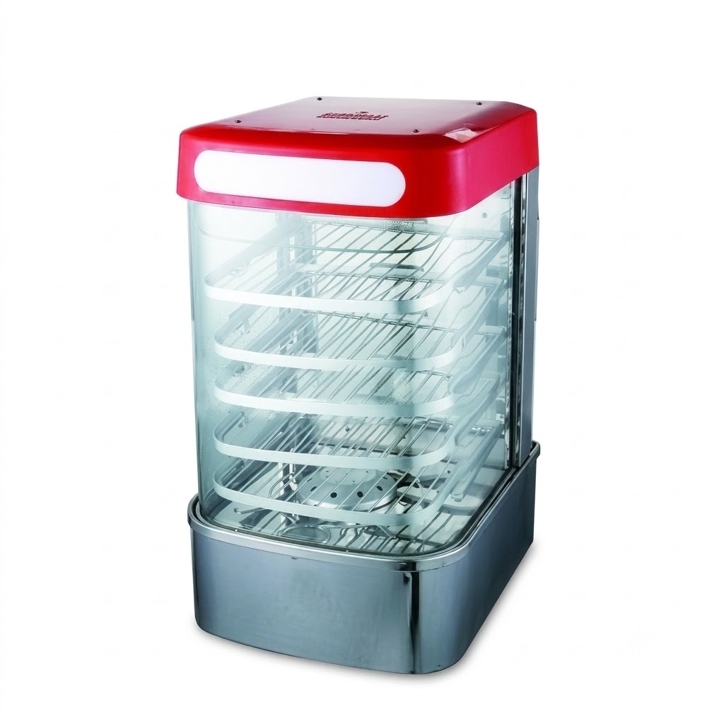 Vaporera de exhibición U WSSP-730UC – 5 Capas – Tipo digital – Mantenimiento de alimentos al vapor