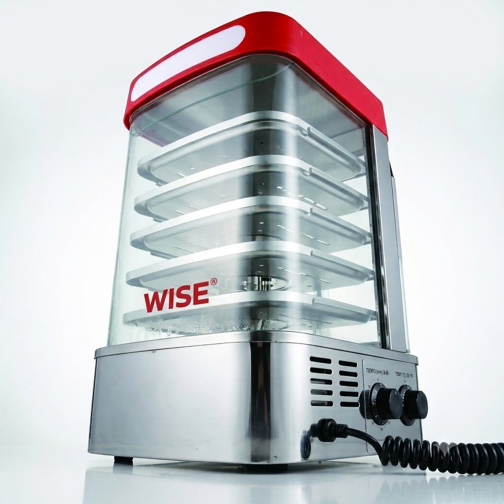 Vaporera de exhibición U WSSP-730UC – 5 Capas – Tipo digital – Mantenimiento de alimentos al vapor