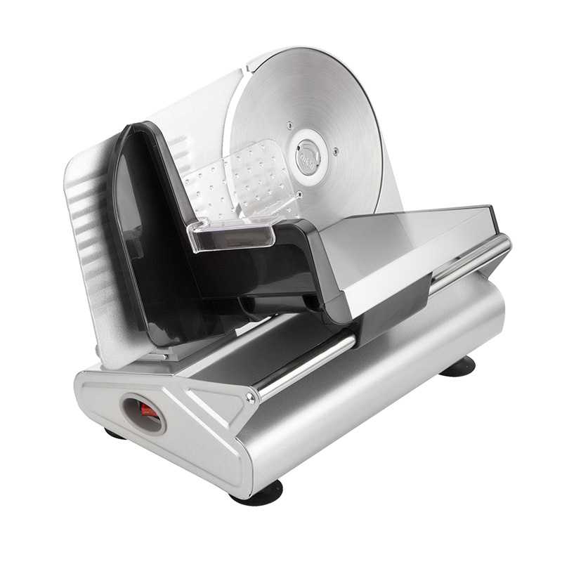 Cortadora de Fiambres Comercial Semiautomática con Disco de 190 mm | Espesor Ajustable 1-15 mm 8808