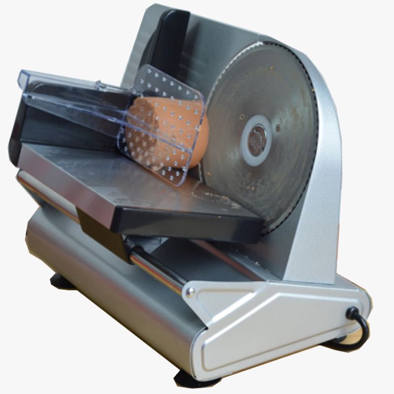 Cortadora de Fiambres Comercial Semiautomática con Disco de 190 mm | Espesor Ajustable 1-15 mm 8808