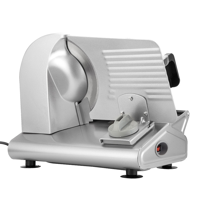 Cortadora de Fiambres Comercial Semiautomática con Disco de 190 mm | Espesor Ajustable 1-15 mm 8808