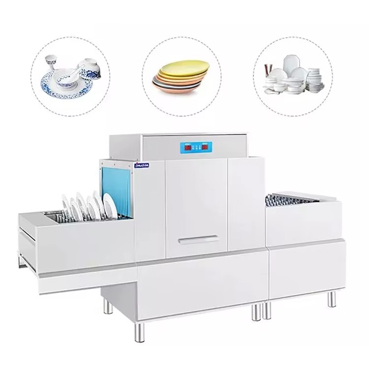 Tren de Lavado de Arrastre Continuo DXEL230J – 5000 platos/h