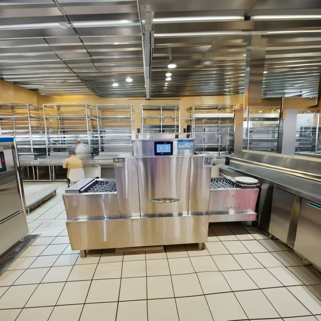 Tren de Lavado de Arrastre Continuo DXEL230J – 5000 platos/h