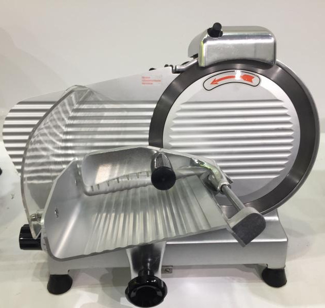 Cortadora de Fiambres Comercial Semiautomática 250 mm para Hostelería | Espesor Ajustable 1-15 mm