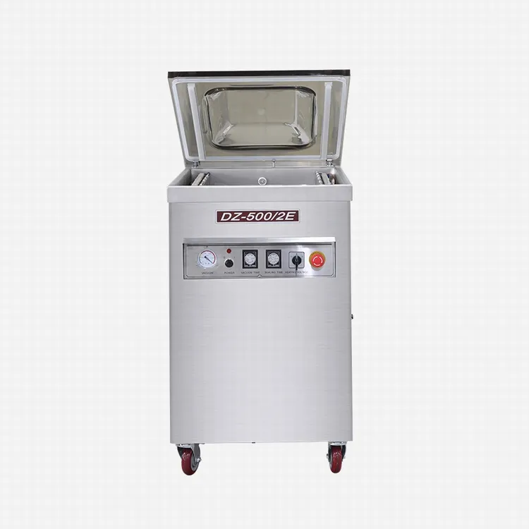 Envasadora al Vacío de Una Cámara 20 m³/h para Industria | Inyección de Gas DZQ-500/2E*