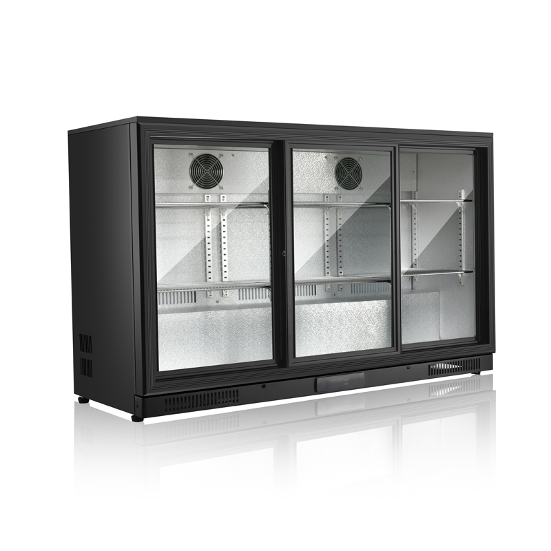 Back Bar Refrigerado Profesional SC-318YS | 318 L – Puertas Correderas de Cristal