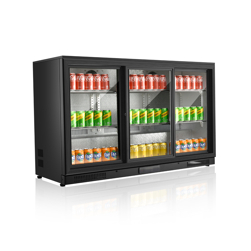 Back Bar Refrigerado Profesional SC-318YS | 318 L – Puertas Correderas de Cristal