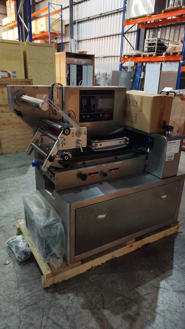 Envasadora Flowpack Horizontal Brunetti EFH350D/I Envolvedora Profesional Acero Inoxidable