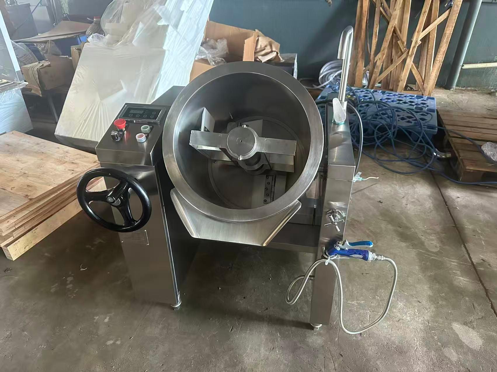 Marmita Industrial con Agitador CZC-13F-50F – 50L – Pantalla Táctil – Inducción