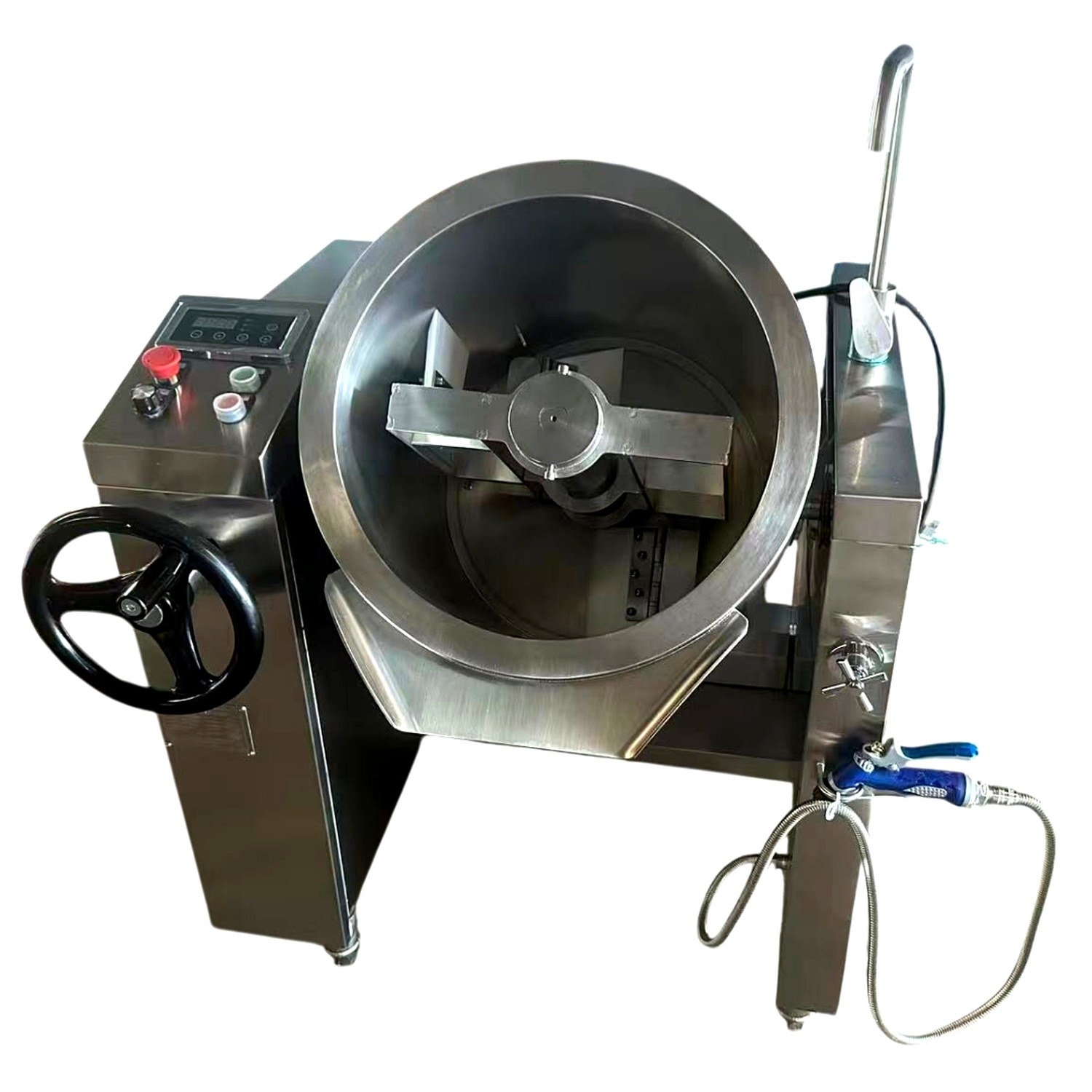 Marmita Industrial con Agitador CZC-13F-50F – 50L – Pantalla Táctil – Inducción